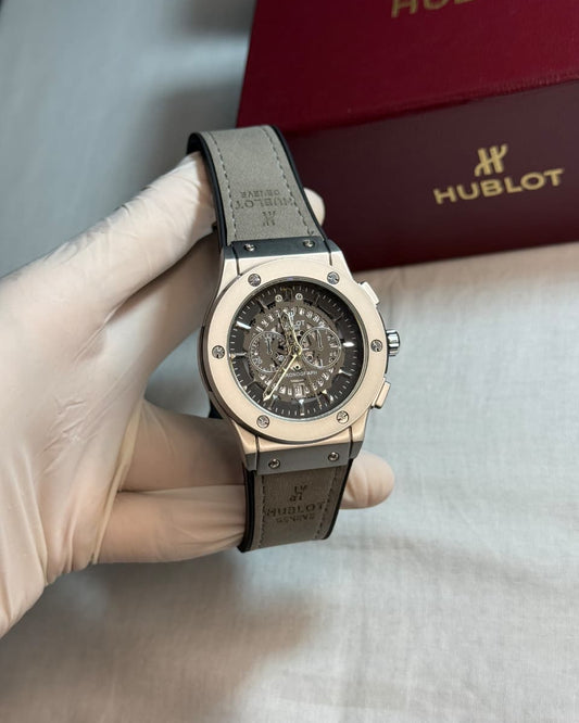 Hublot Geneve grey straps