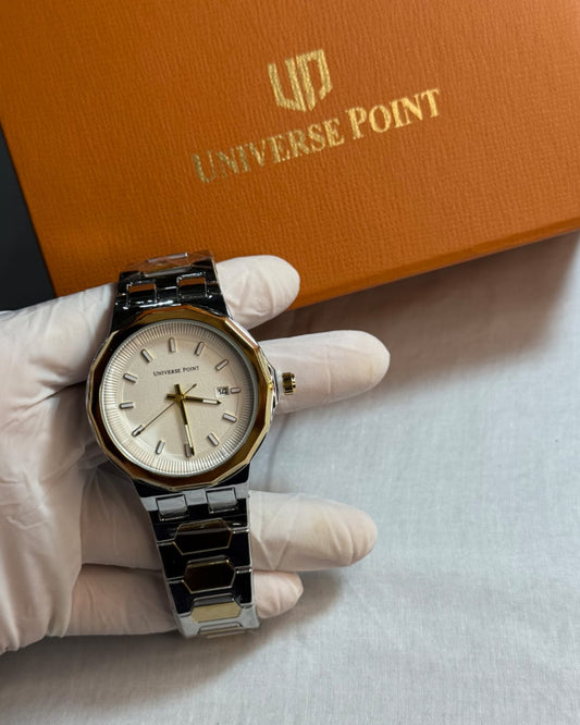 Universe Point white dial Watch