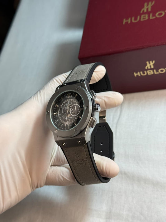 Hublot Geneve grey straps