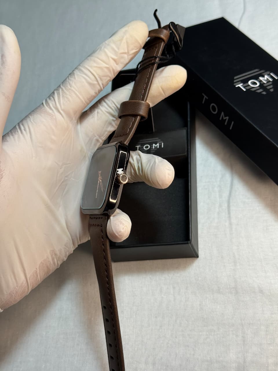 Tomi WaterProof Leather Straps watch