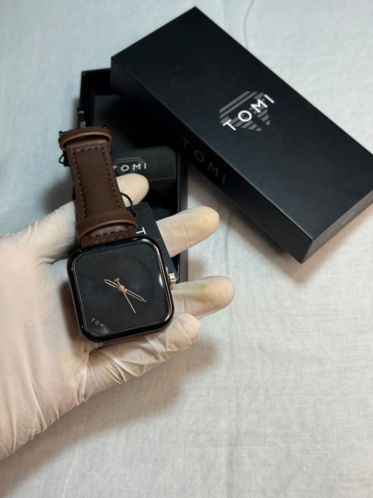 Tomi WaterProof Leather Straps watch